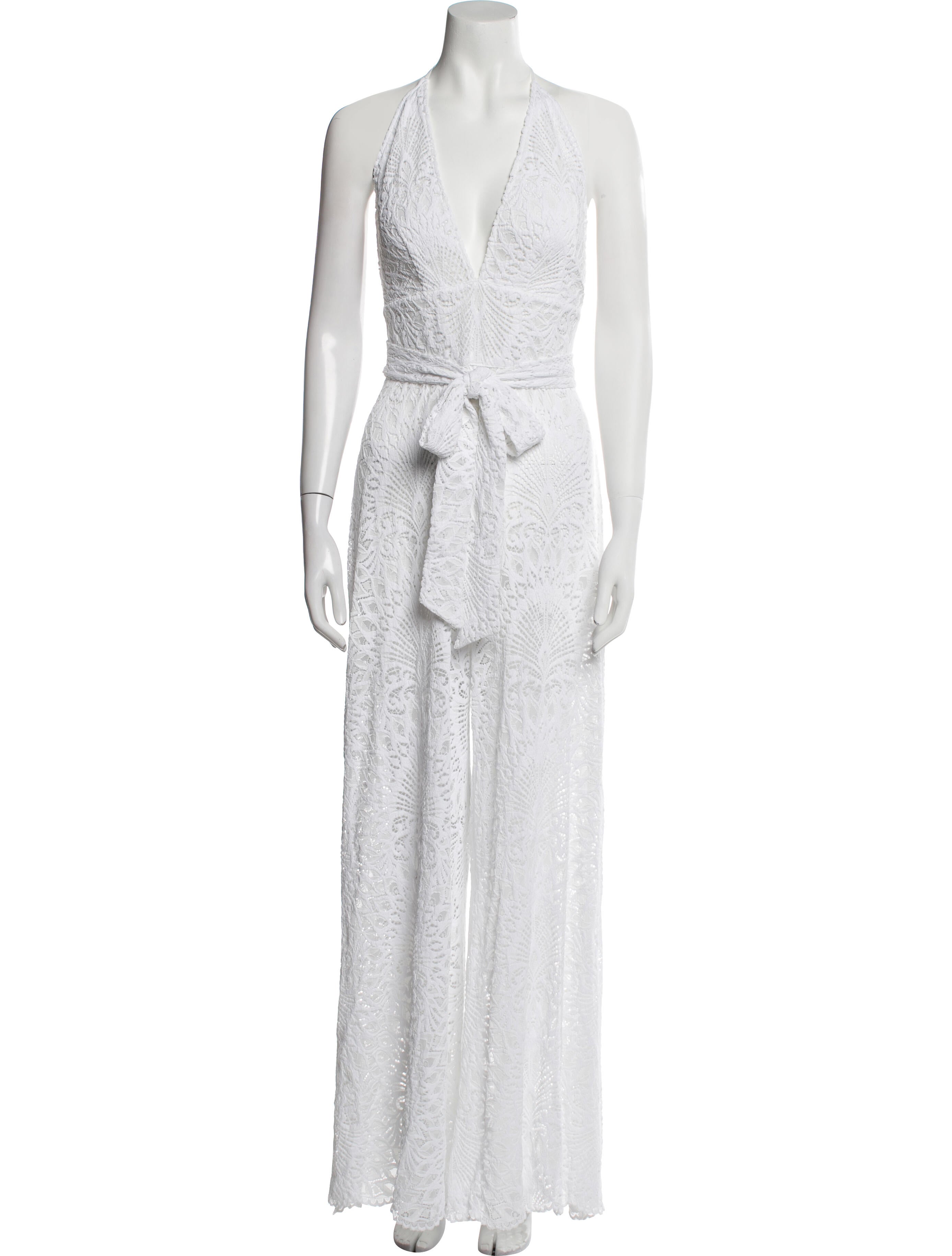 Alexandra Miro Halterneck Jumpsuit