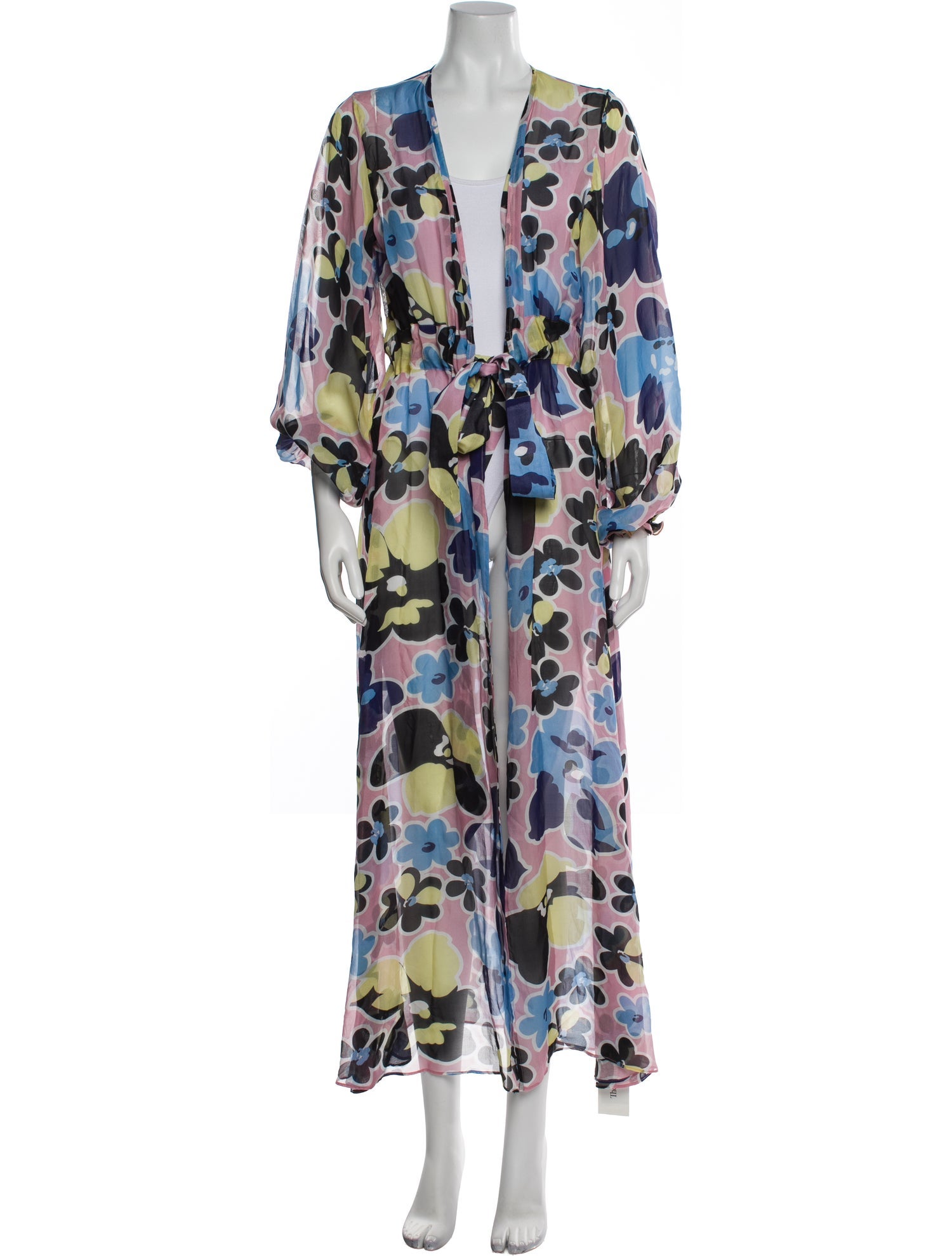 Alexandra Miro Floral Print Cover-Up