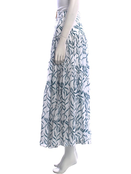 Alexandra Miro Printed Midi Length Skirt