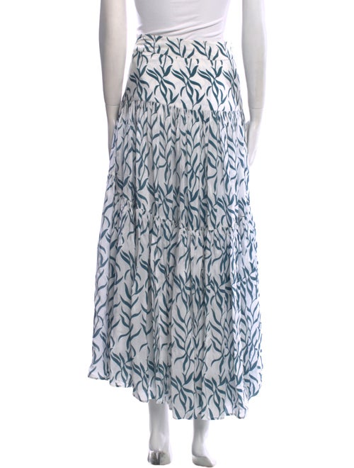 Alexandra Miro Printed Midi Length Skirt