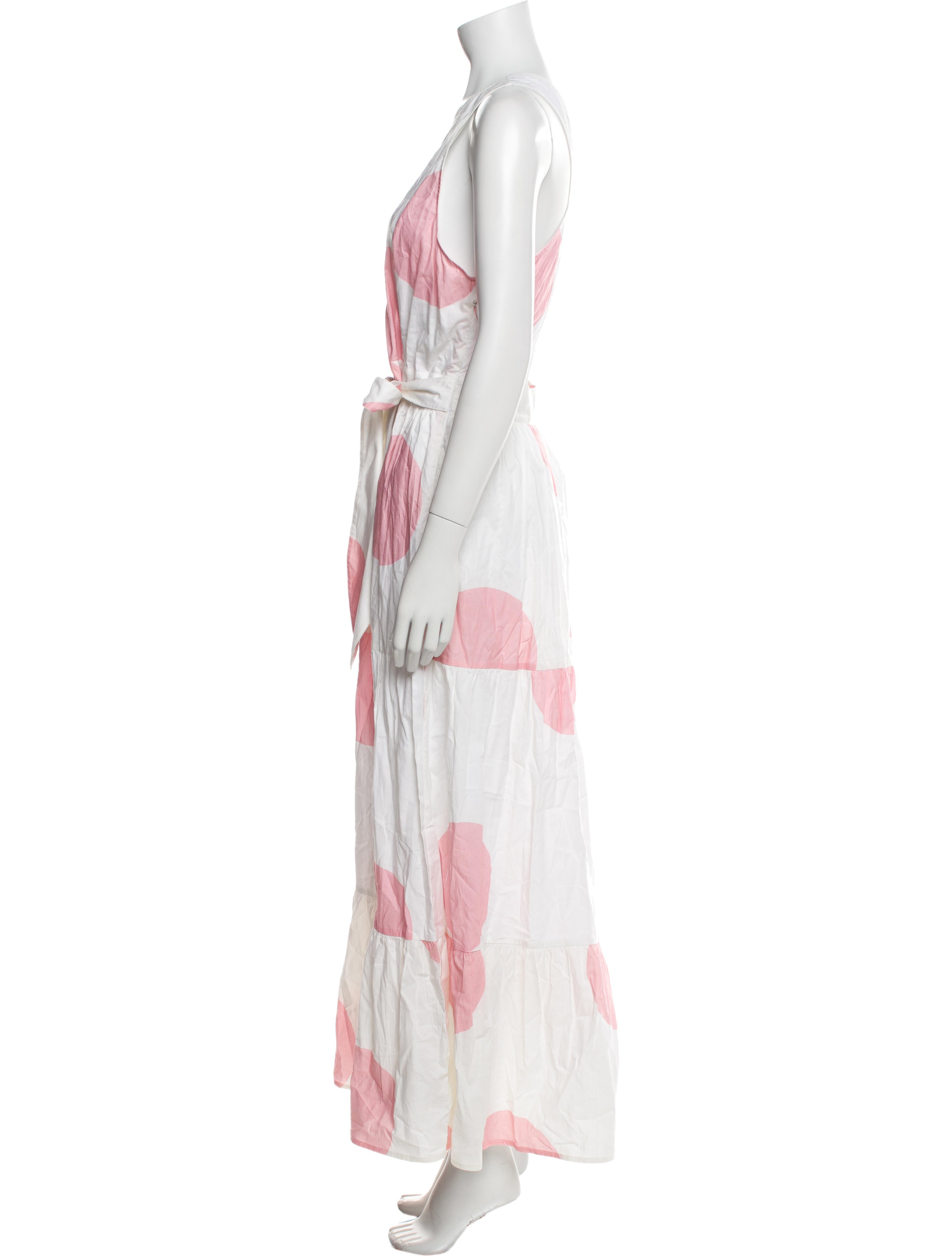 Alexandra Miro Printed Long Dress