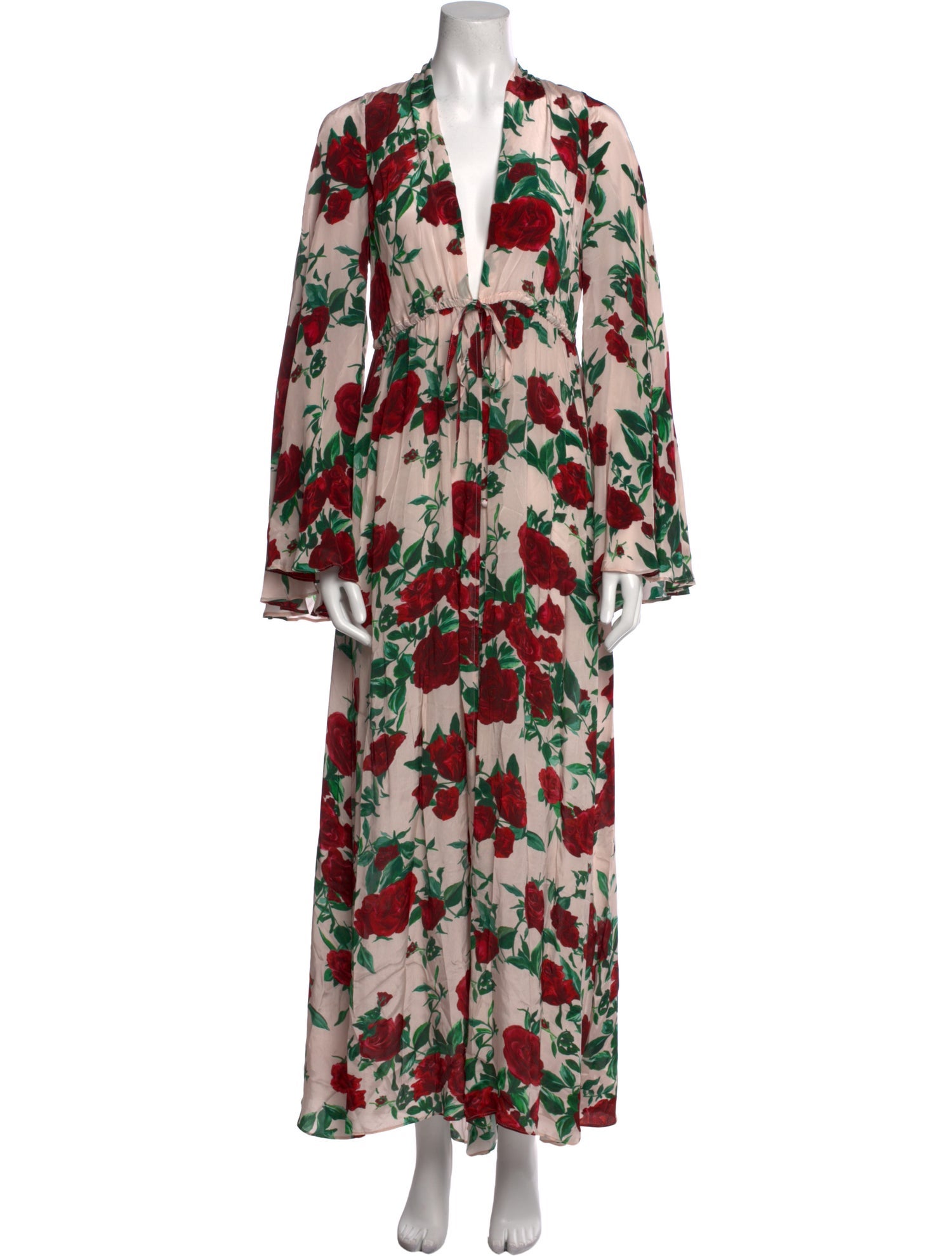 Alexandra Miro Floral Print Long Dress w/ Tags