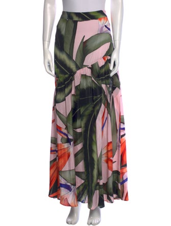 Alexandra Miro Printed Long Skirt