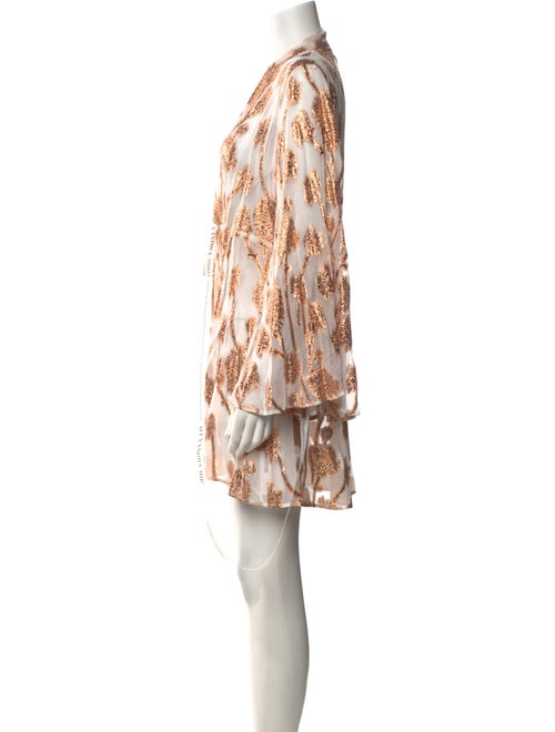 Alexandra Miro Printed Mini Dress