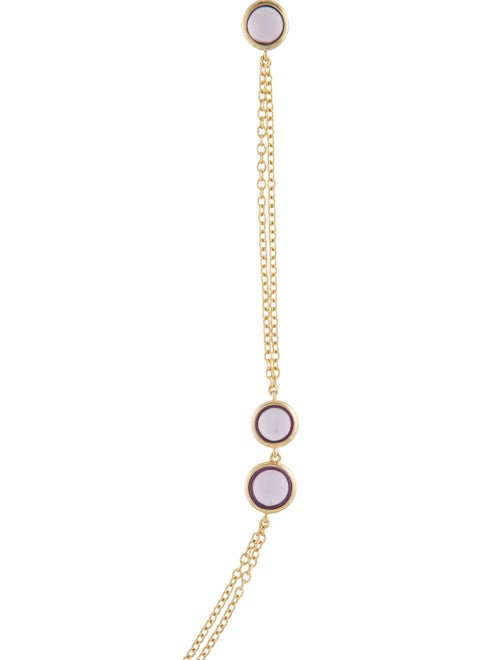 Aamiaa Amethyst Candy Station Necklace