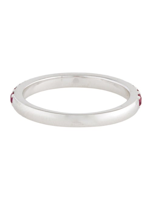Aamiaa 14K Synthetic Ruby Band