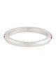 Aamiaa 14K Synthetic Ruby Band