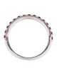 Aamiaa 14K Synthetic Ruby Band