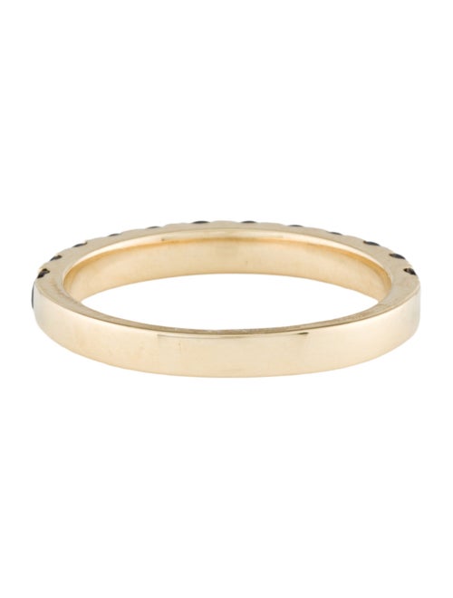 Aamiaa 14K Synthetic Sapphire Band