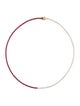 Aamiaa 14K Synthetic Ruby & Lab-Grown Diamond Tennis Necklace