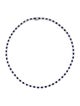 Aamiaa 14K Lab-Grown Diamond & Synthetic Sapphire Tennis Necklace