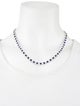 Aamiaa 14K Lab-Grown Diamond & Synthetic Sapphire Tennis Necklace