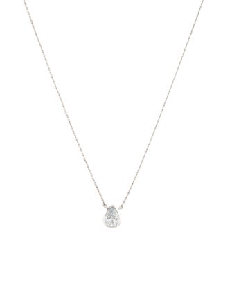 Aamiaa 14K 1.00ct Lab-Grown Diamond Pendant Necklace