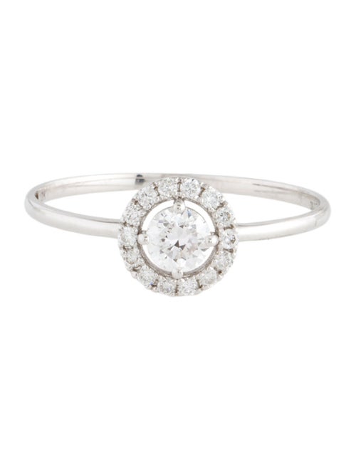 Aamiaa 10K Lab-Grown Diamond Halo Cocktail Ring