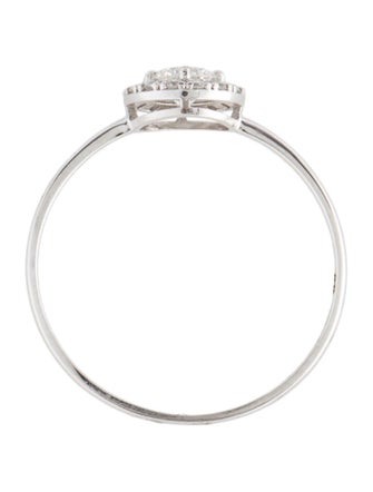 Aamiaa 10K Lab-Grown Diamond Halo Cocktail Ring