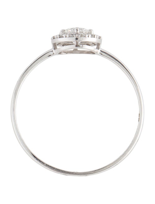 Aamiaa 10K Lab-Grown Diamond Halo Cocktail Ring