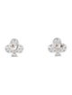 Aamiaa 14K Lab-Grown Diamond Spade Stud Earrings