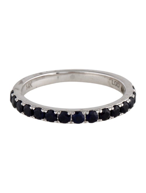 Aamiaa 14K Synthetic Sapphire Band