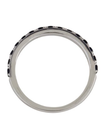 Aamiaa 14K Synthetic Sapphire Band