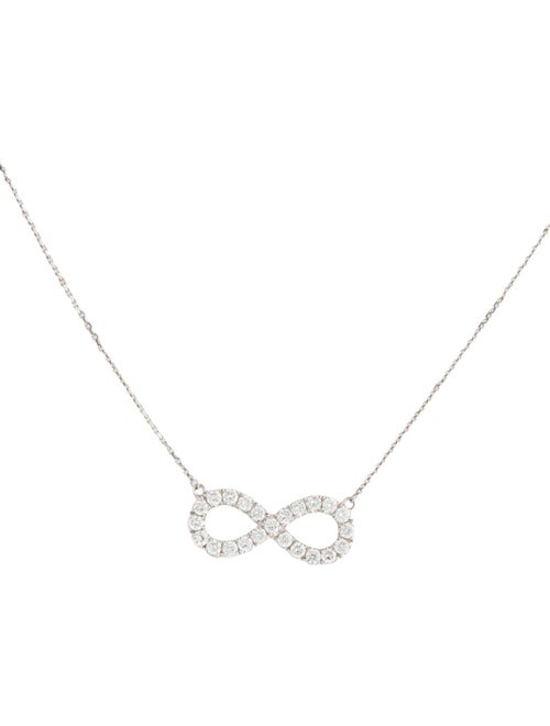 Aamiaa 14K Lab-Grown Diamond Infinity Necklace
