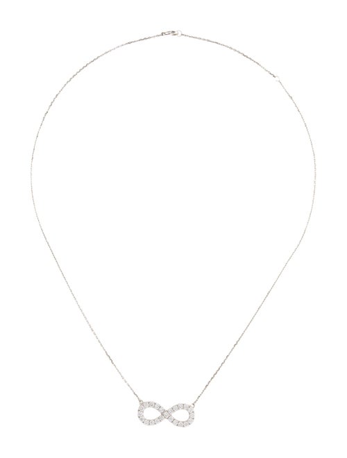 Aamiaa 14K Lab-Grown Diamond Infinity Necklace