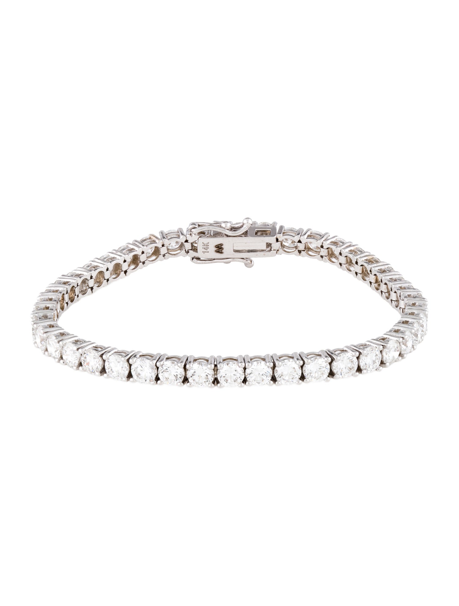 Aamiaa 14K 9.62 Lab-Grown Diamond Tennis Bracelet Bracelet