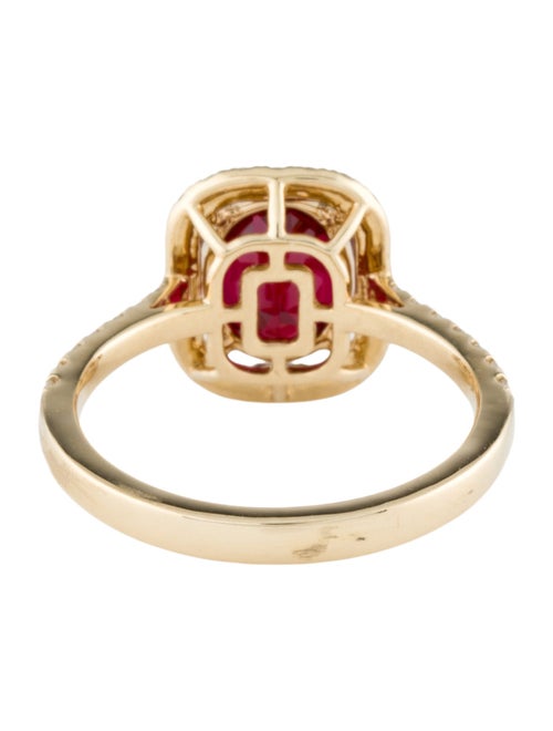 Aamiaa 14K Lab-Grown Diamond & Synthetic Sapphire Cocktail Ring