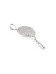 Aamiaa 14K 1.01ct Lab-Grown Diamond Tennis Racket Pendant