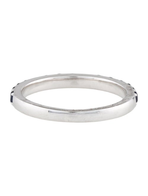 Aamiaa 14K Synthetic Sapphire Band