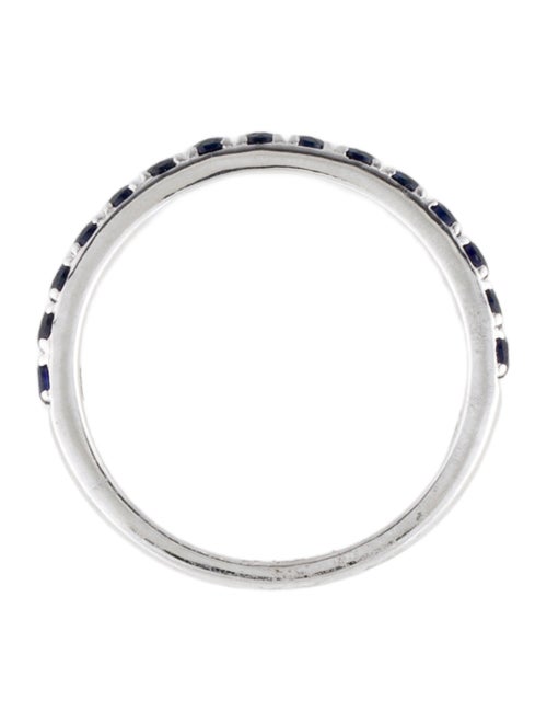Aamiaa 14K Synthetic Sapphire Band