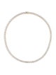 Aamiaa 14K 77.63ctw Lab-Grown Diamond Tennis Necklace