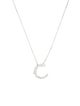 Aamiaa 14K 1.99ctw Lab-Grown Diamond 'C' Necklace