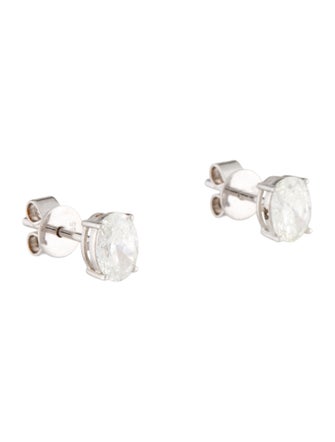 Aamiaa 14K Lab-Grown Diamond Stud Earrings
