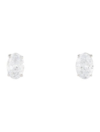 Aamiaa 14K Lab-Grown Diamond Stud Earrings
