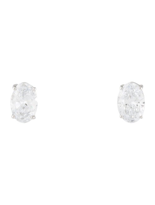 Aamiaa 14K Lab-Grown Diamond Stud Earrings
