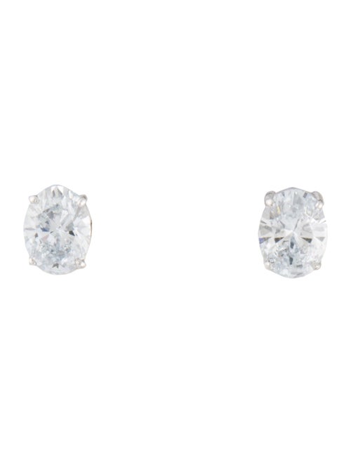 Aamiaa 14K Lab-Grown Diamond Stud Earrings