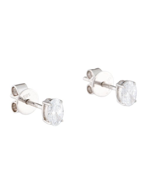 Aamiaa 14K Lab-Grown Stud Earrings
