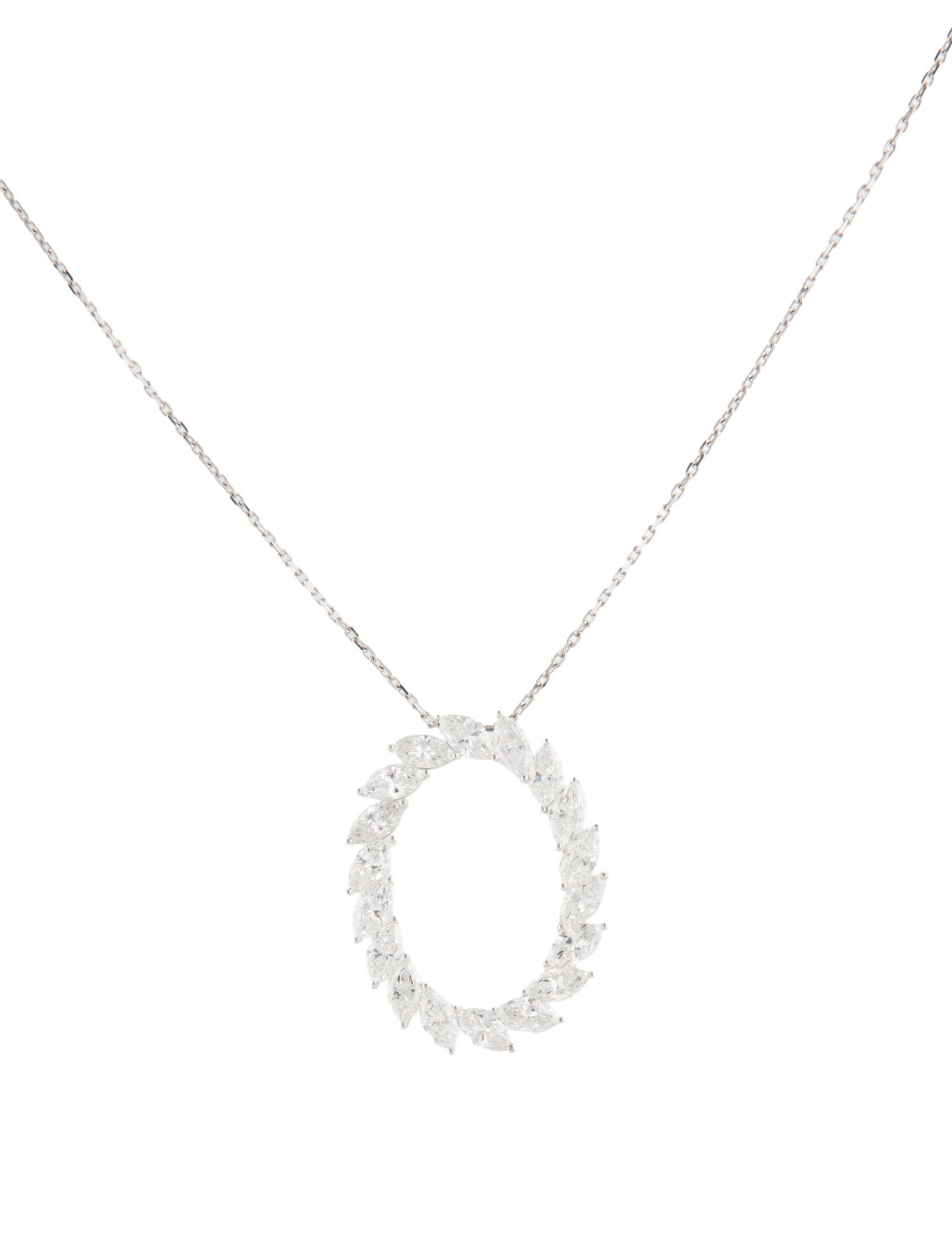 Aamiaa 14K 5.78ctw Lab-Grown Diamond Pendant Necklace