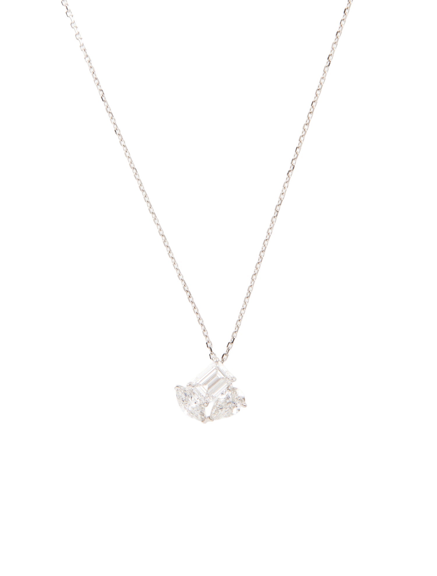 Aamiaa 14K 1.60ctw Lab-Grown Diamond Pendant Necklace