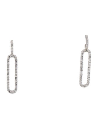 Aamiaa 14K Lab-Grown Diamond Drop Earrings
