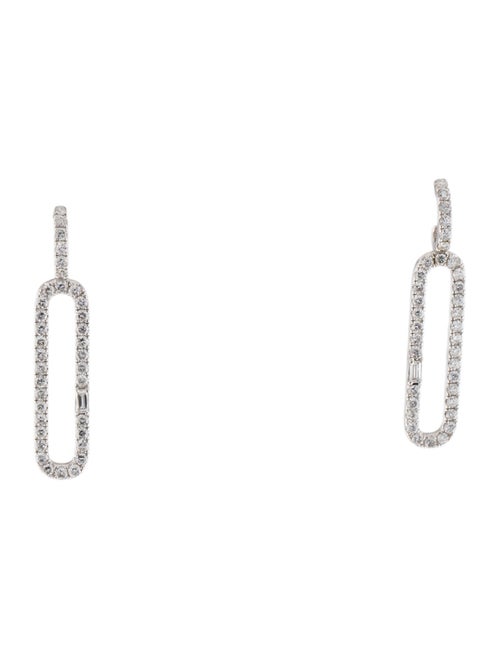 Aamiaa 14K Lab-Grown Diamond Drop Earrings