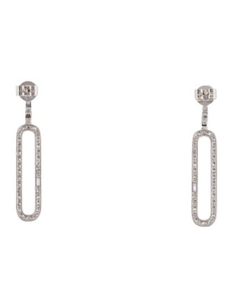 Aamiaa 14K Lab-Grown Diamond Drop Earrings