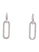Aamiaa 14K Lab-Grown Diamond Huggie Drop Earrings