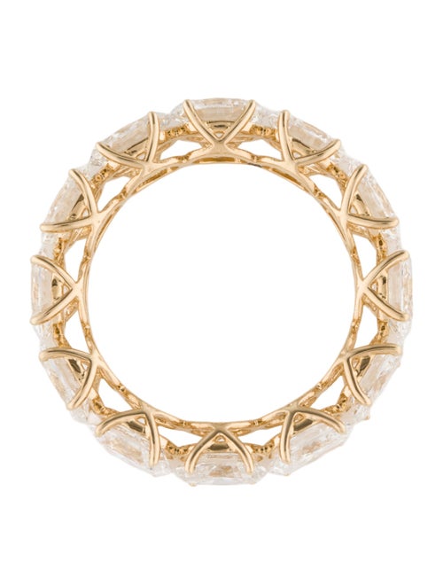 Aamiaa 14K 5.64ctw Lab-Grown Diamond Eternity Band