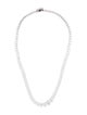 Aamiaa 14K 55.44ctw Lab-Grown Diamond Tennis Necklace
