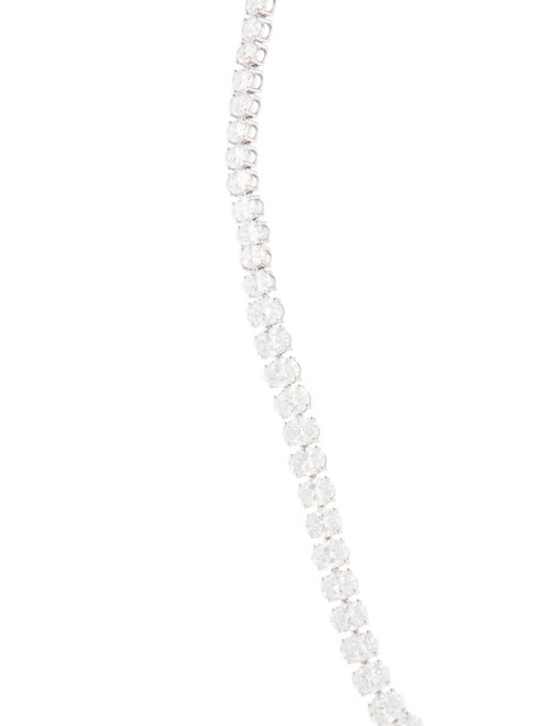 Aamiaa 14K 55.44ctw Lab-Grown Diamond Tennis Necklace