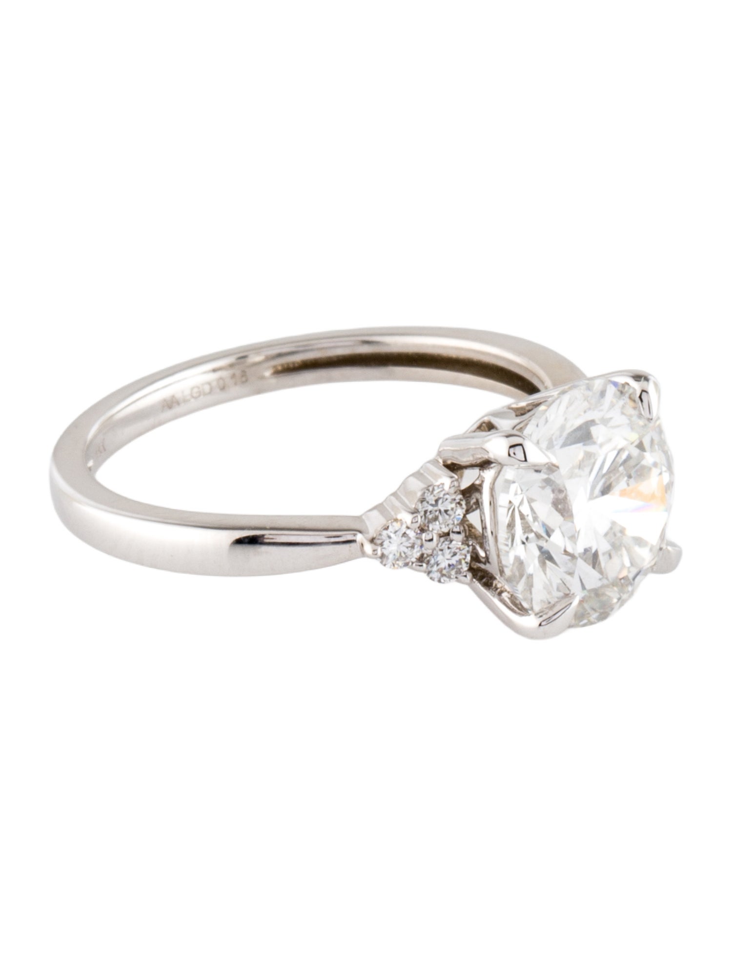 Aamiaa 3.14ct Lab-Grown Diamond Engagement Ring