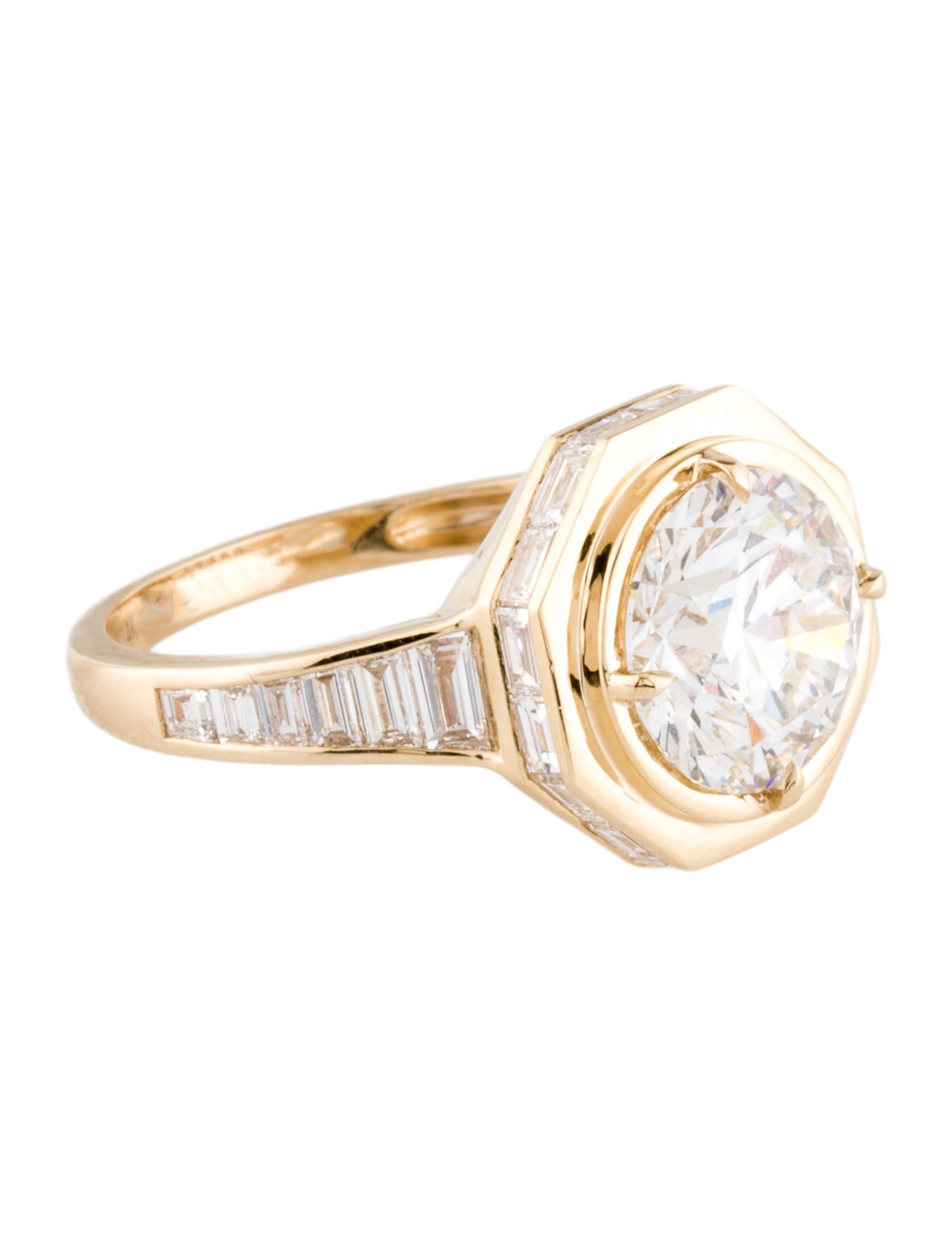 Aamiaa 14K 4.10ctw Lab-Grown Diamond Cocktail Ring