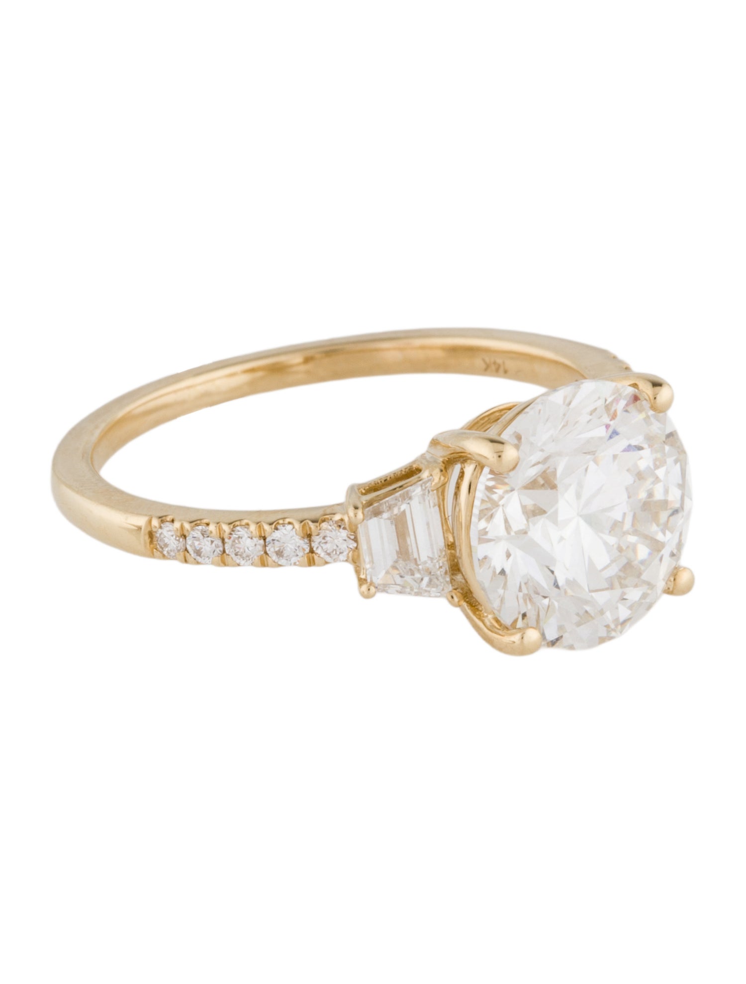 Aamiaa 14K 3.38ctw Lab-Grown Diamond Cocktail Ring