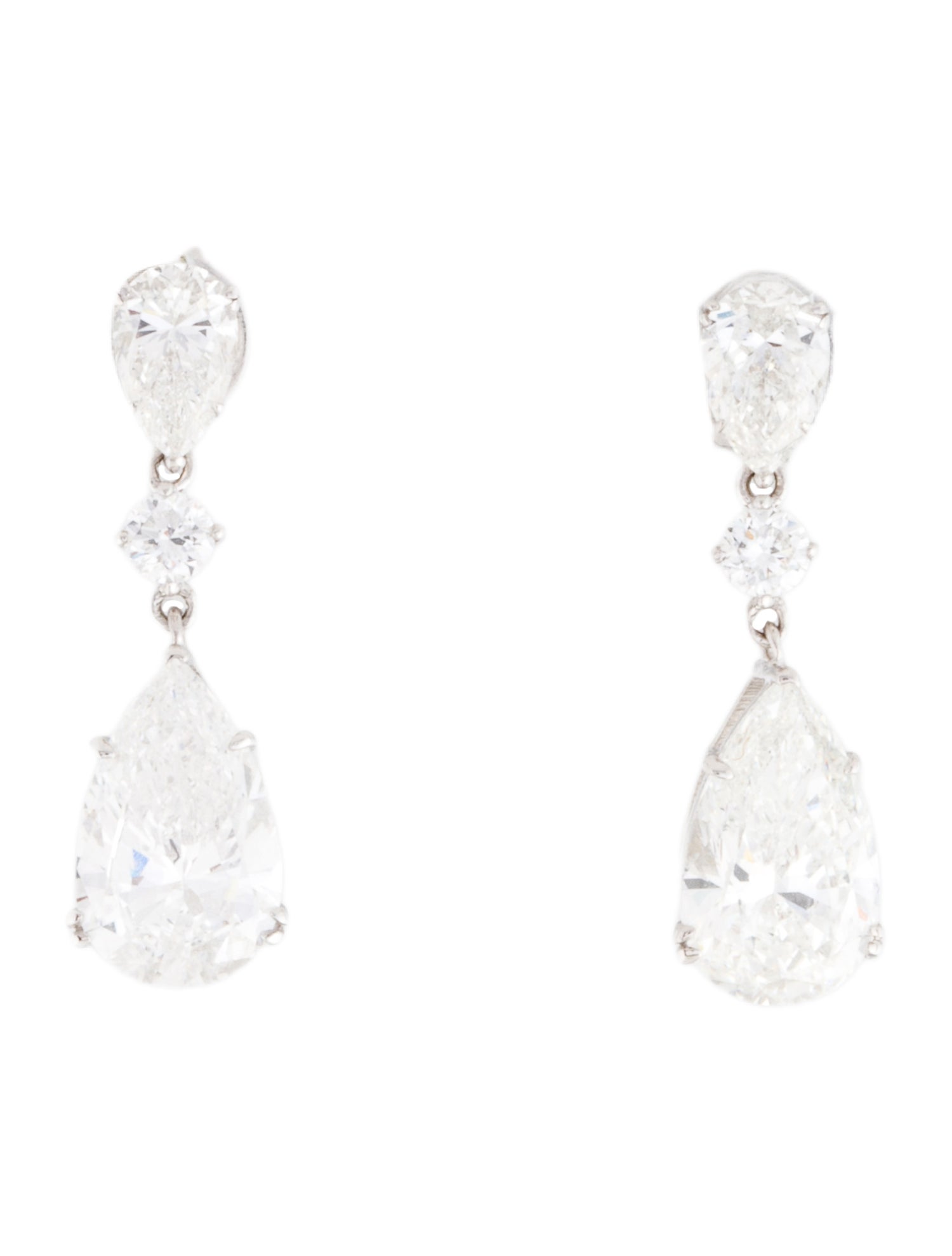 Aamiaa 14K 2.32ctw Lab-Grown Diamond Drop Earrings